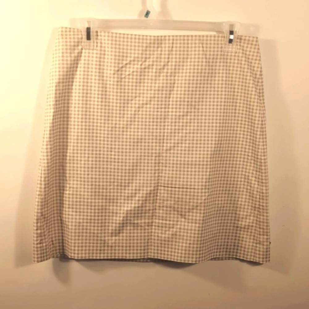 Ann Taylor Tan Pencil skirt Everyday Skirt Size 10